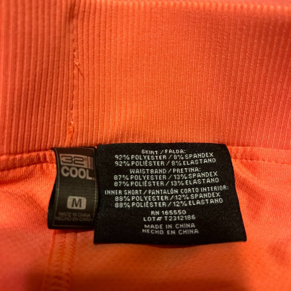 NWT Coral Tennis Skirt - Picture 6 of 6